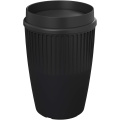 Cirrus 350 ml tumbler with 360° lid, Solid black